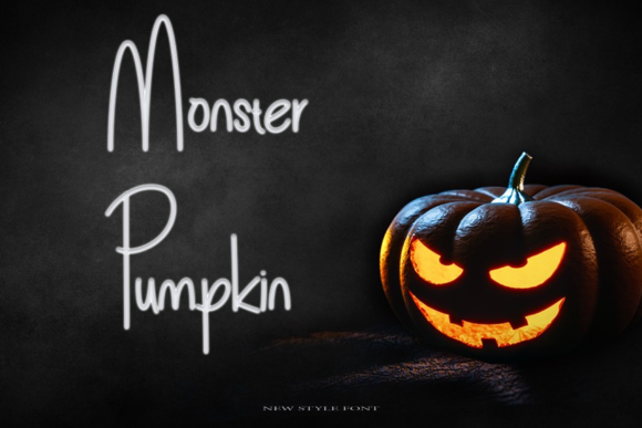 Monster Pumpkin Font