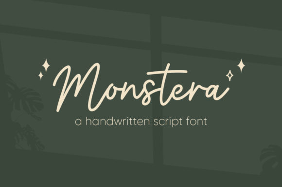 Monstera Font