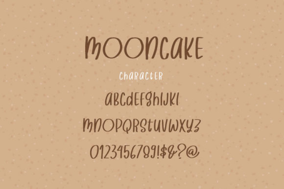 Mooncake Font Poster 4