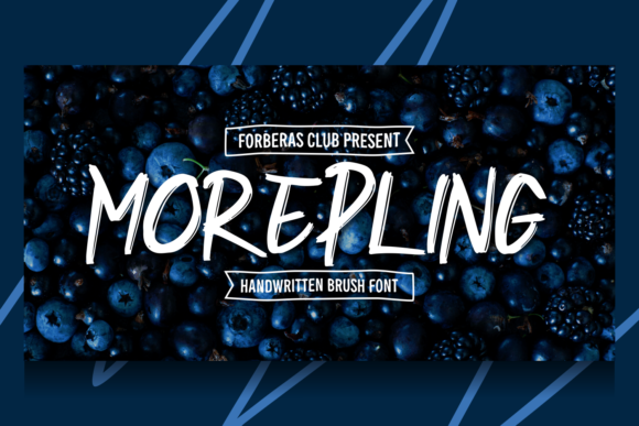 Morepling Font Poster 1