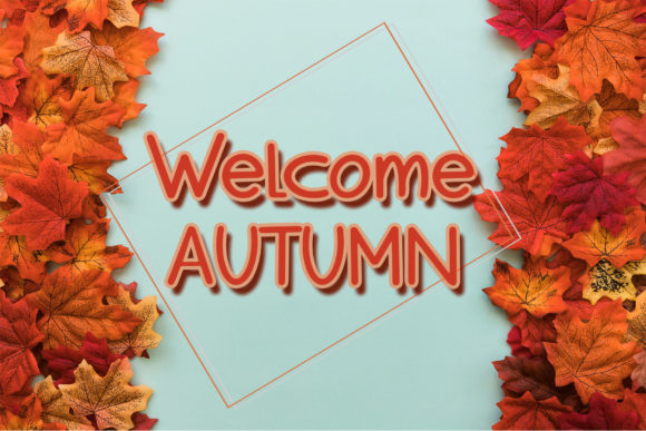 Morning Autumn Font Poster 2
