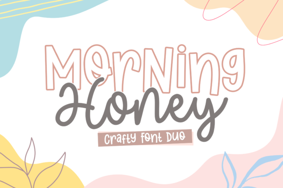 Morning Honey Duo Font Morning Honey Duo Font Poster 1