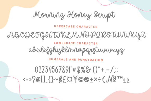 Morning Honey Duo Font Poster 5