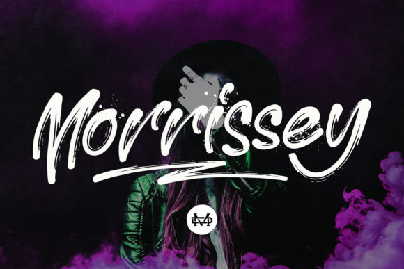 Morrissey Font Poster 1