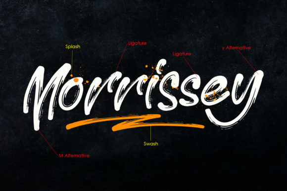 Morrissey Font Poster 8