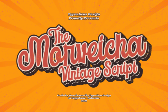 Morveicha Font Poster 1