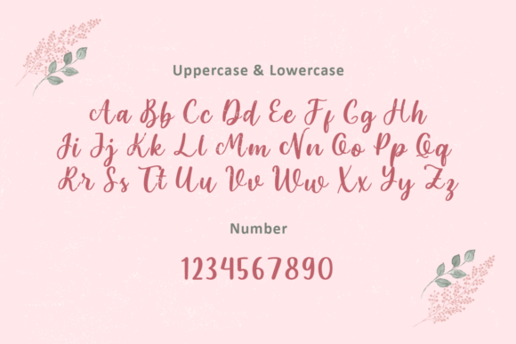 Most Lovely Font Poster 6