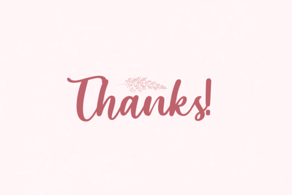 Most Lovely Font Poster 7