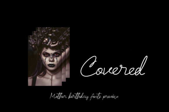 Mother Birthday Font Poster 2
