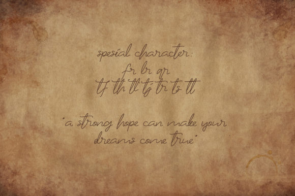 Mother Birthday Font Poster 6