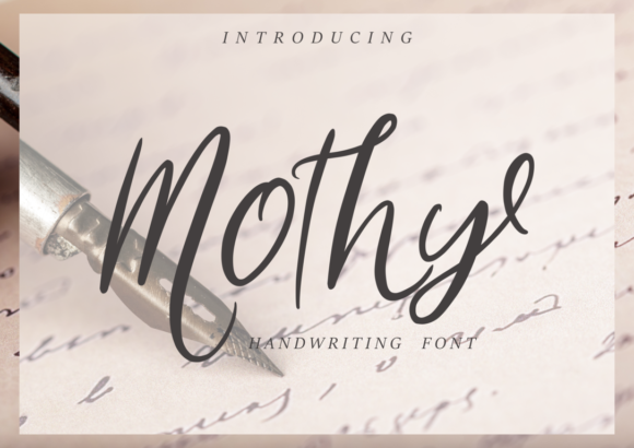 Mothy Font Poster 1