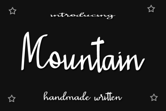 Mountain Font