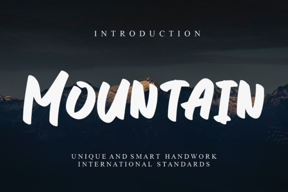 Mountain Font