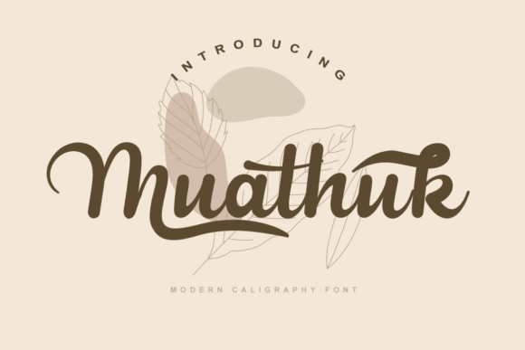 Muathuk Font Poster 1