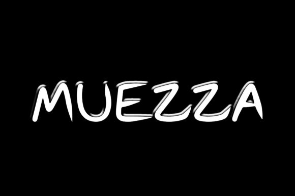 Muezza Font Poster 1