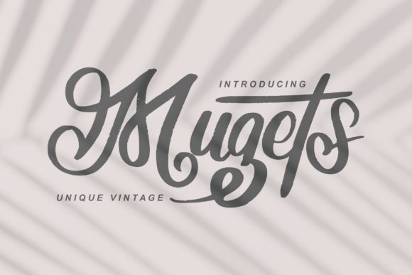 Mugets Font Poster 1