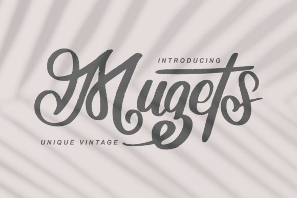 Mugets Font Poster 1