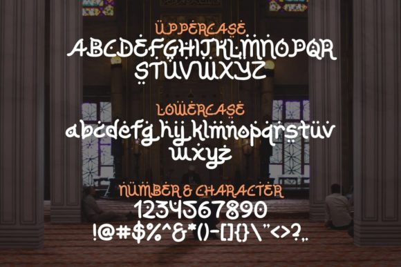Musandam Font Poster 2
