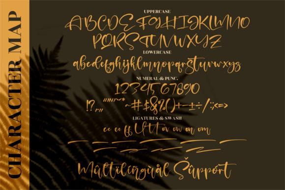 Mustard Font Poster 9