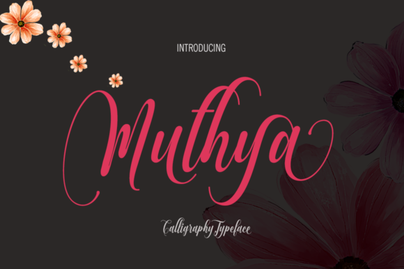 Muthya Font Muthya Font Poster 1