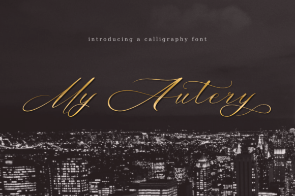 My Autery Font