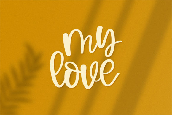 My Love Font Poster 1