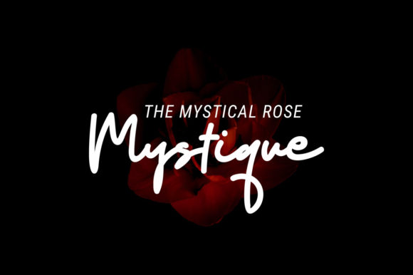 Mystique Font Poster 2