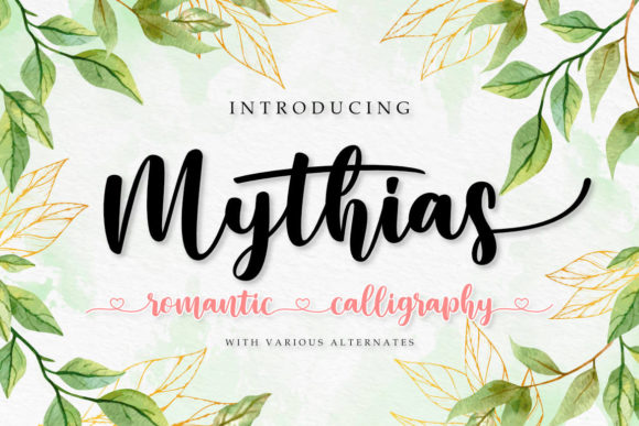 Mythias Font Poster 1