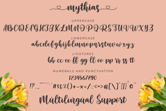 Mythias Font Poster 8