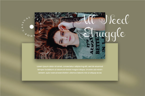 Nagita Font Poster 4