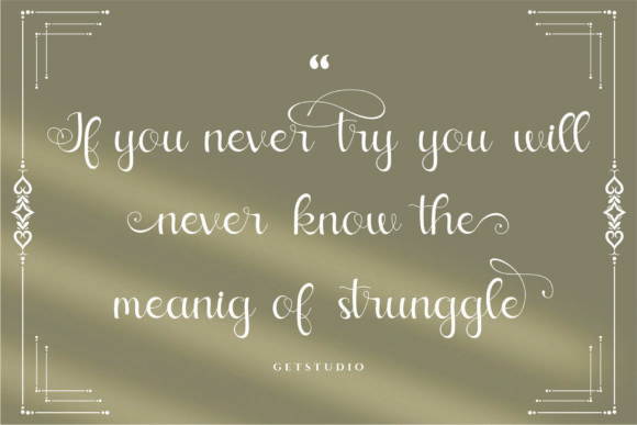 Nagita Font Poster 7