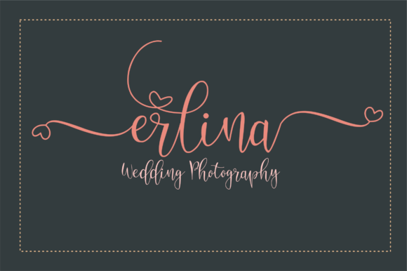 Nanda Lovely Font Poster 5