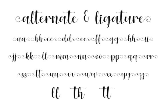 Nattalia Font Poster 6