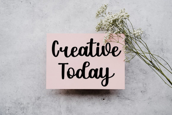 Natural Font Poster 5