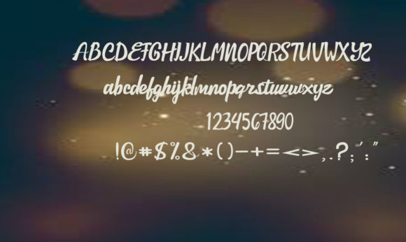 Natural Font Poster 2
