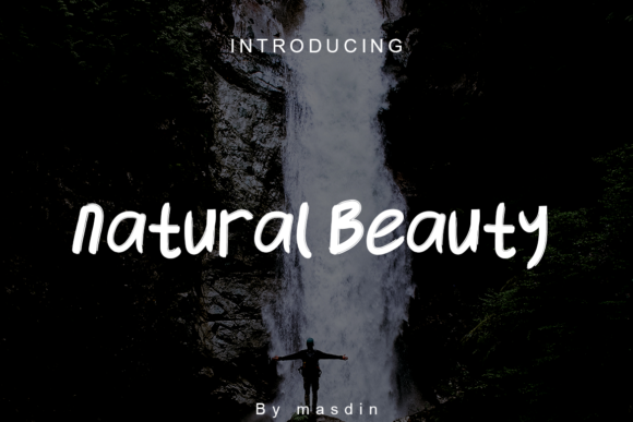 Natural Beauty Font Poster 1