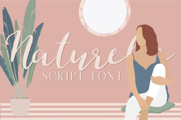 Naturelle Font Poster 1