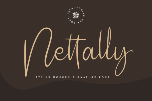 Nettally Font Poster 1