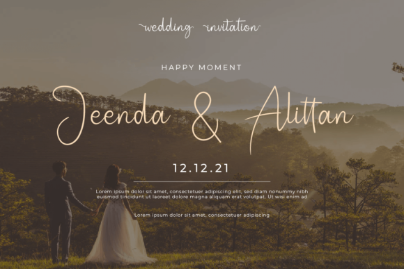 Nettally Font Poster 9