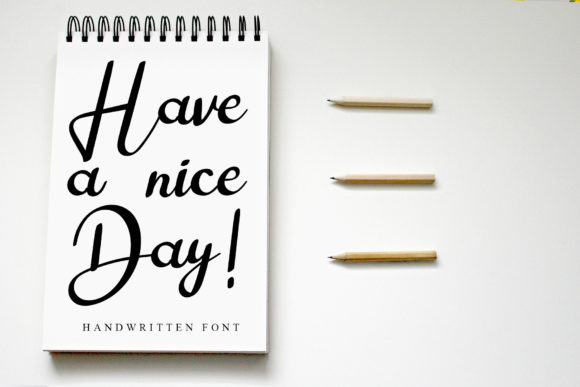 Night Happy Font Poster 4