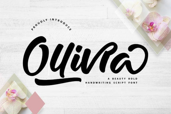 Ollivia Font Poster 1