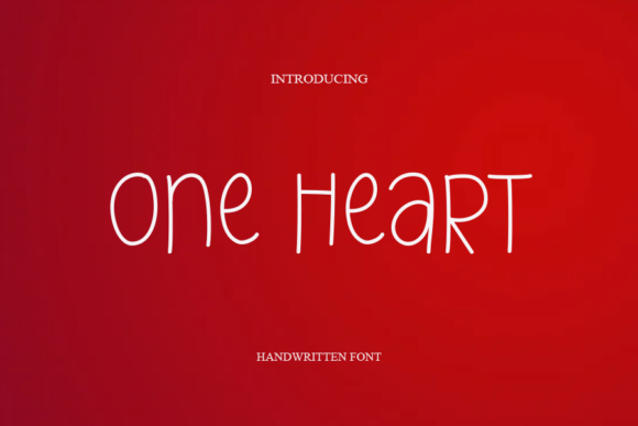 One Heart Font