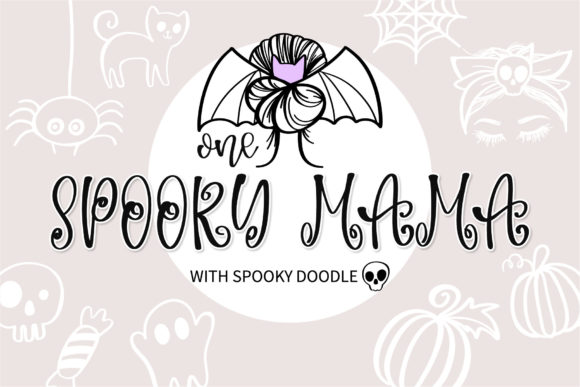 One Spooky Mama Font Poster 1