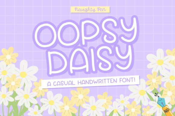 Oopsy Daisy Font Poster 1