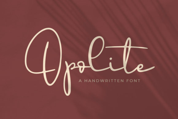 Opolite Font