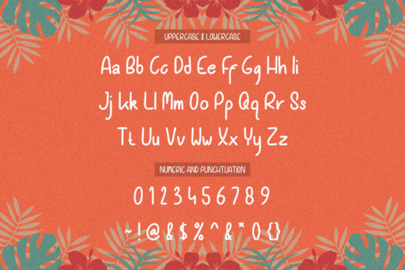 Orange Jelly Font Poster 8