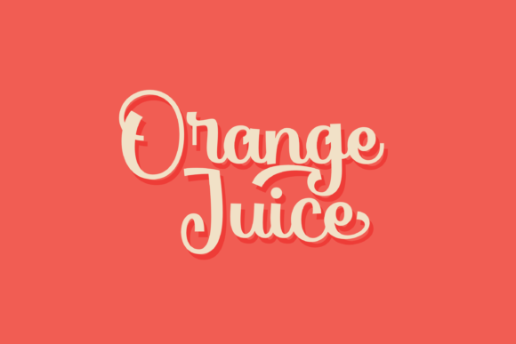 Orange Juice Font