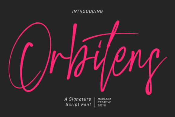 Orbitens Font