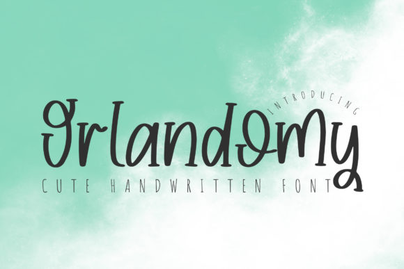 Orlandomy Font Poster 1