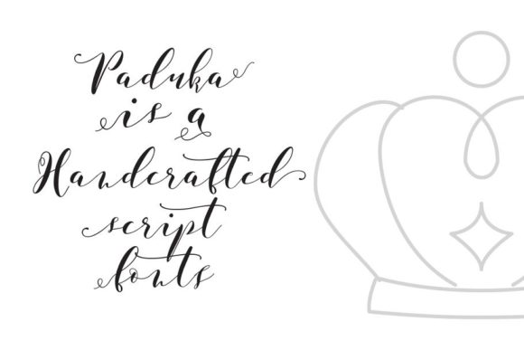Paduka Script Font Poster 2